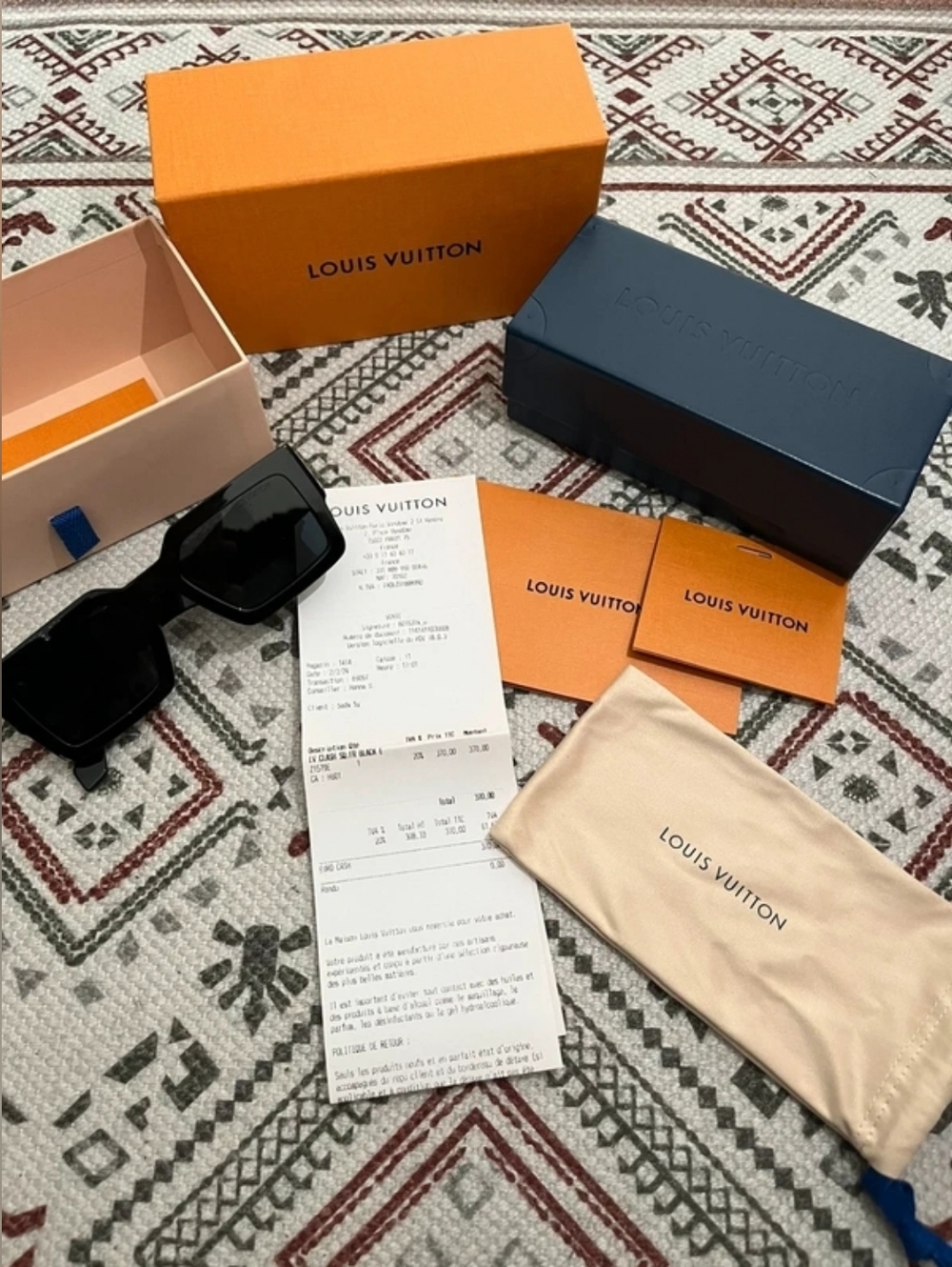 Louis Vuitton Clash Square Sunglasses